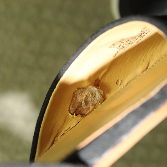 J.CREW Women's 7 Black Suede Zoe D'Orsay Pointed-Toe Flats BH954 - Picture 7 of 7